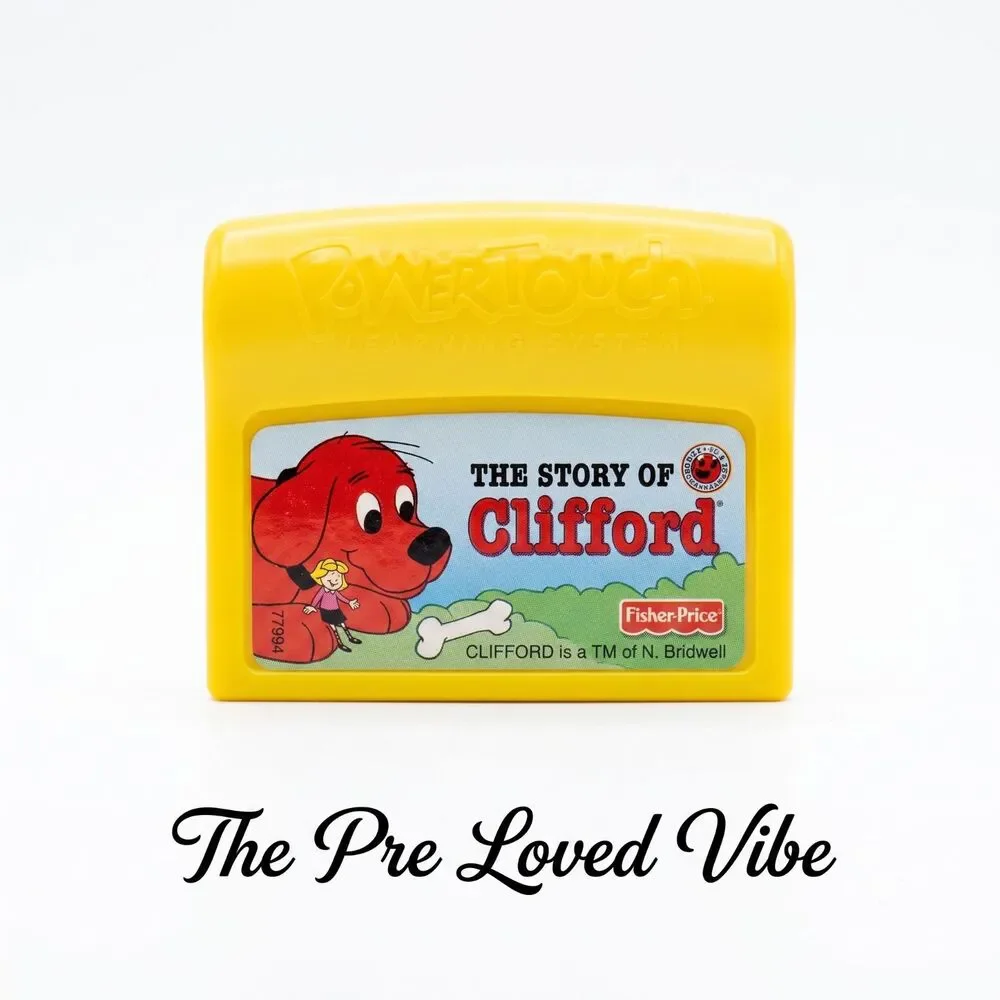 Fisher Price Power Touch The Story of Clifford Cartridge Only